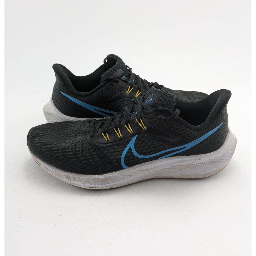 Mens Nike Air Zoom PEGASUS 39 Black Athletic Running Shoes DH4071-002 Size 9.5